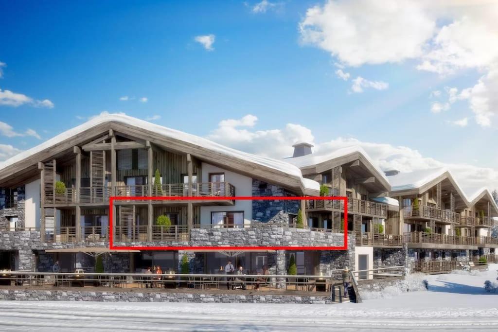 Appartement De Standing Plein Centre Station, 50M Des Pistes Ле-Гет Екстериор снимка