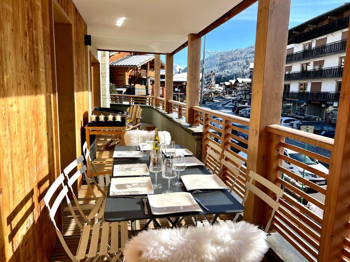 Appartement De Standing Plein Centre Station, 50M Des Pistes Ле-Гет Екстериор снимка